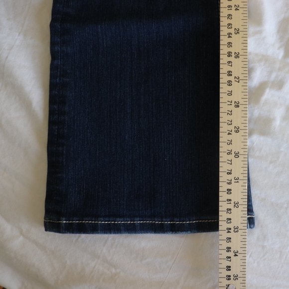 MISS ME Boot Cut Blue Jeans JP5909B2 Boot w/ Flap Pockets Size 28 - Picture 8 of 8